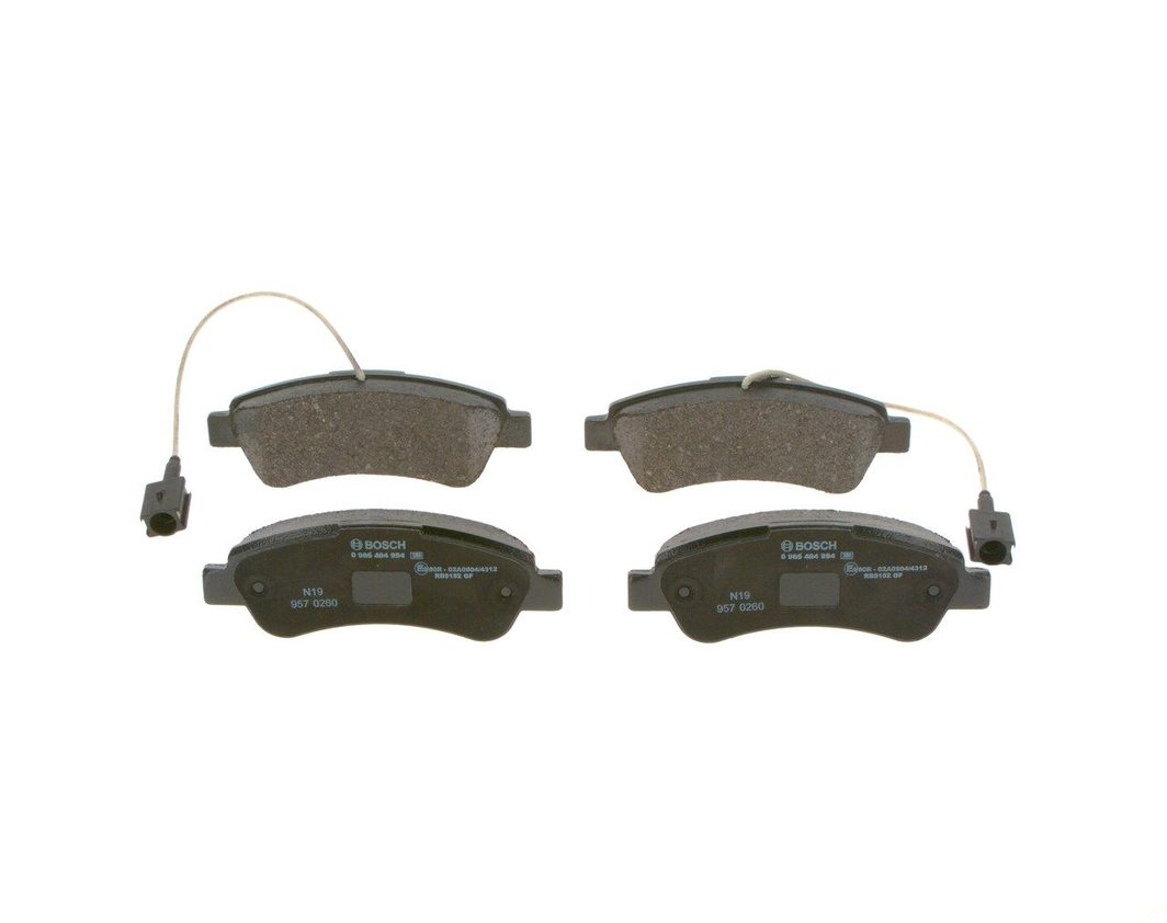 Гальмівні колодки дискові BOSCH 0986494994 - zapix