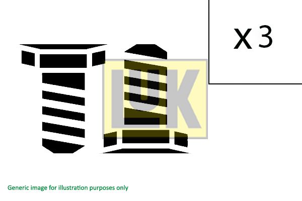 Болти кріплення маховика SCHAEFFLER LUK 411015611 - zapix