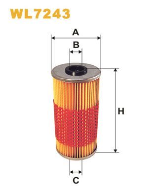 Оливний фільтр WIX FILTERS WL7243