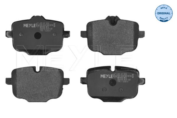 Гальмівні колодки дискові MEYLE 0252470318 - zapix