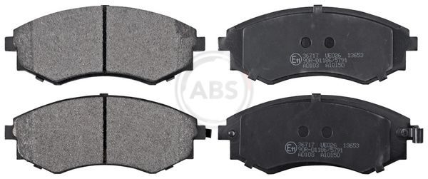 Гальмівні колодки дискові A.B.S. 36717 - zapix