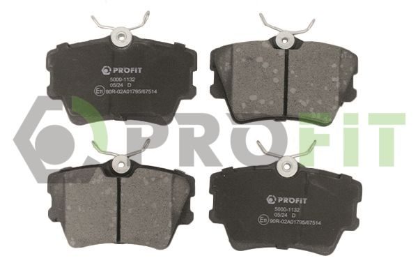 Гальмівні колодки дискові PROFIT 50001132 - zapix
