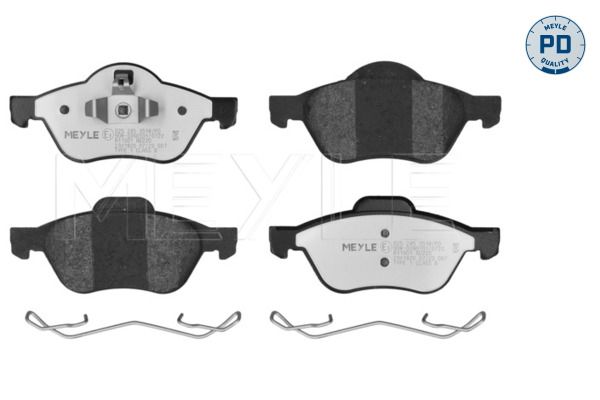 Гальмівні колодки дискові MEYLE 0252453518PD - zapix