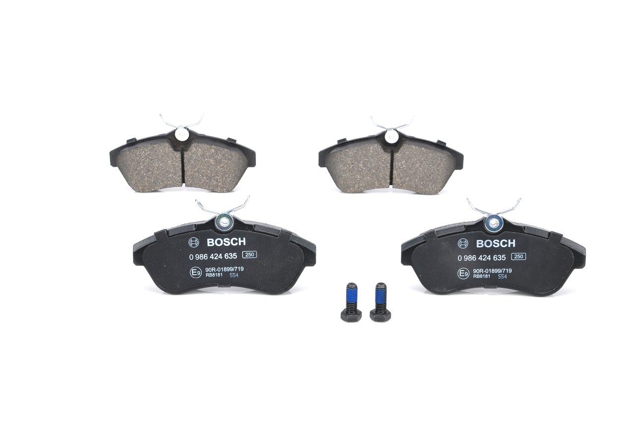 Гальмівні колодки дискові BOSCH 0986424635 - zapix