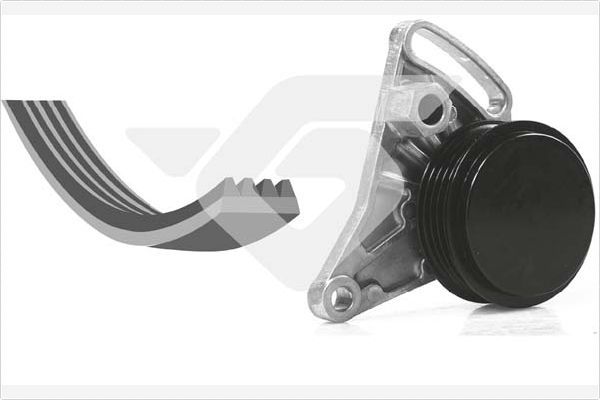 Комплект поліклинових ременів HUTCHINSON KHV181 - zapix