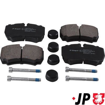 Гальмівні колодки дискові JP GROUP 5363700110 - zapix