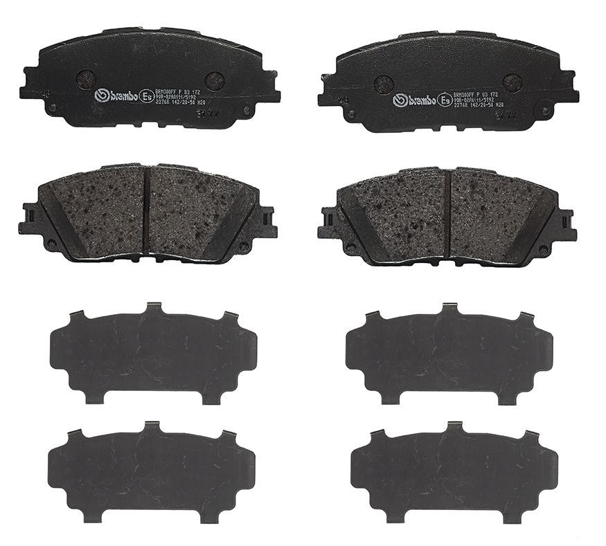 Гальмівні колодки дискові BREMBO P83172 - zapix