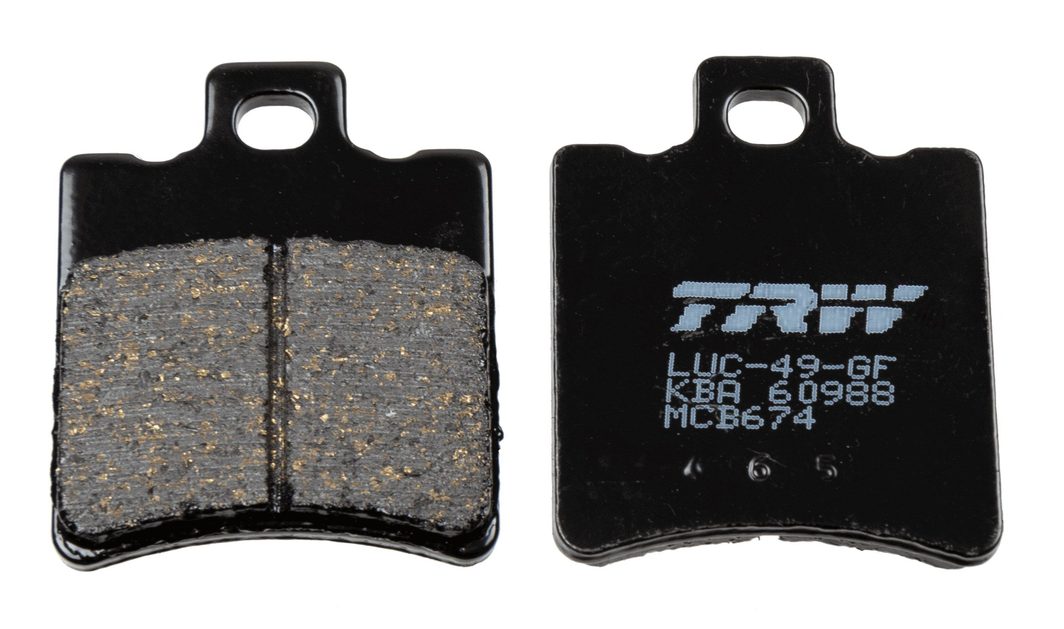 Гальмівні колодки дискові TRW MCB674 - zapix