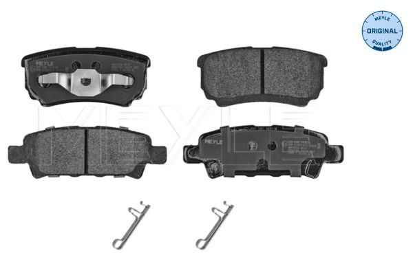 Гальмівні колодки дискові MEYLE 0252401416W - zapix