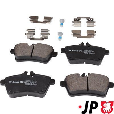 Гальмівні колодки дискові JP GROUP 1363601510 - zapix