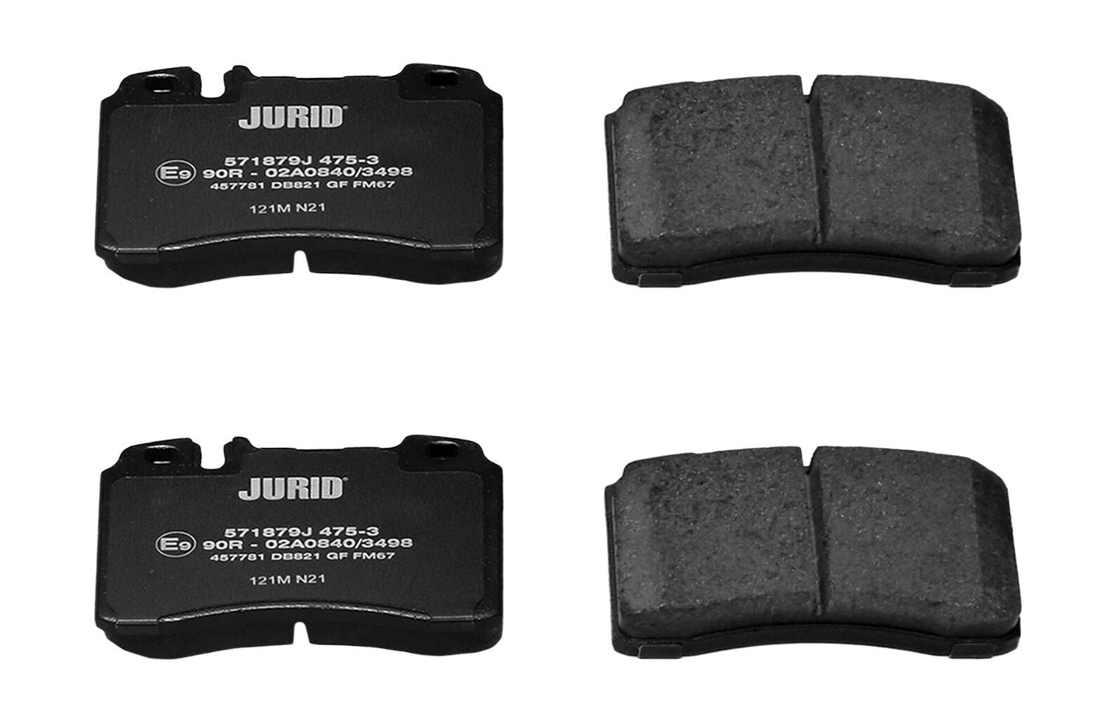 Гальмівні колодки дискові JURID 571879J - zapix