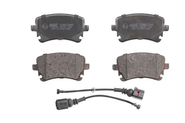 Гальмівні колодки дискові C2W023ABE - zapix