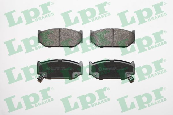 Гальмівні колодки дискові LPR 05P1594 - zapix