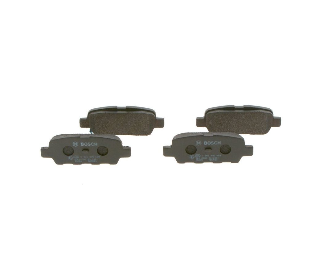 Гальмівні колодки дискові BOSCH 0986495089 - zapix
