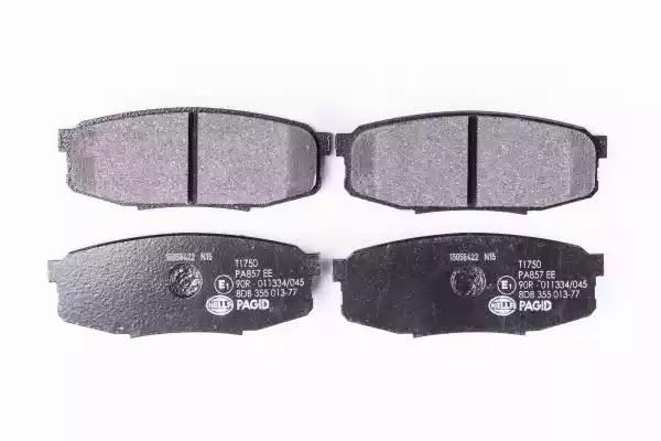 Гальмівні колодки дискові HELLA PAGID 8DB355013771 - zapix