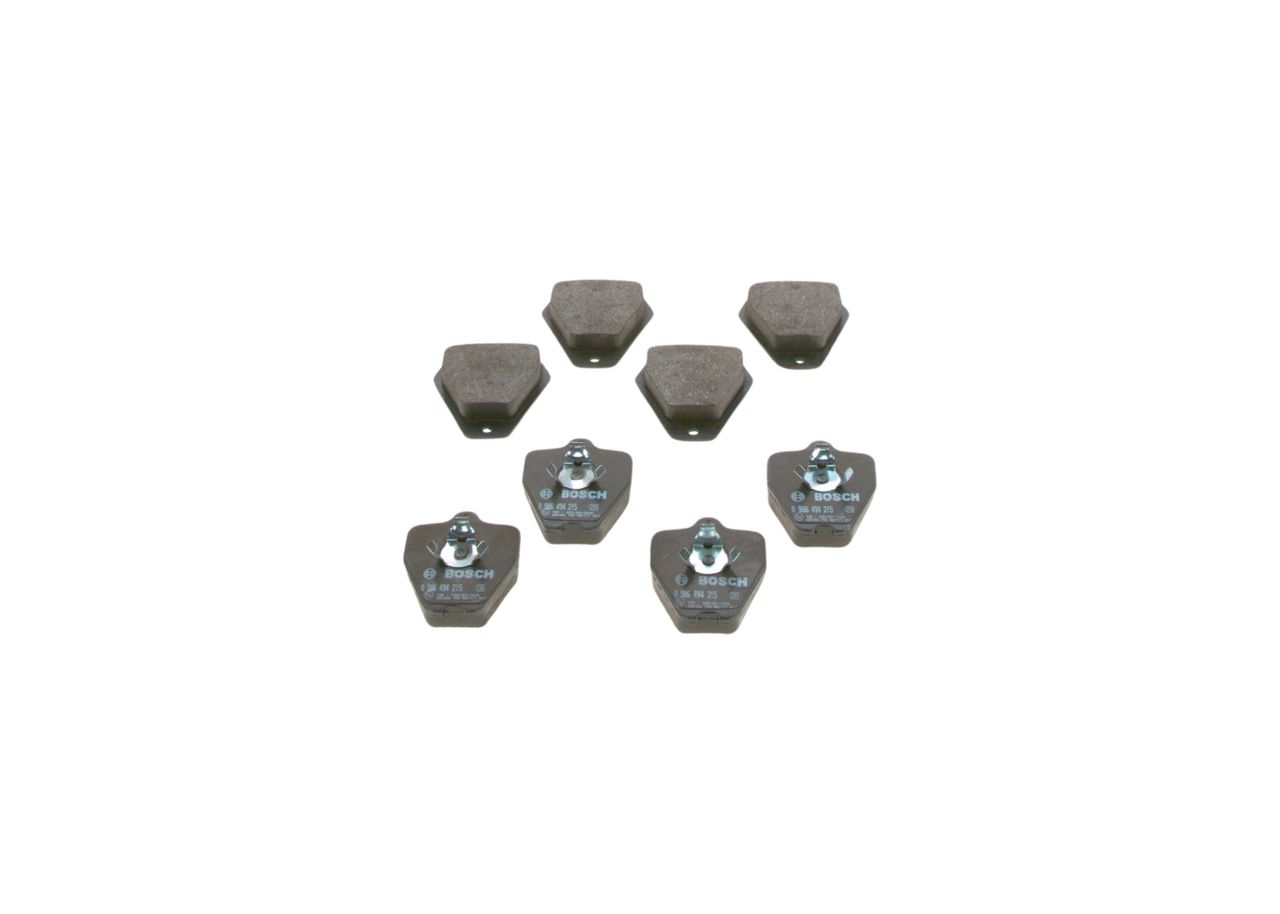 Гальмівні колодки дискові BOSCH 0986494215 - zapix