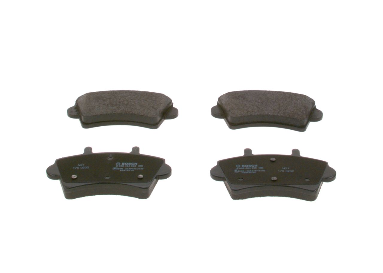 Гальмівні колодки дискові BOSCH 0986424938 - zapix