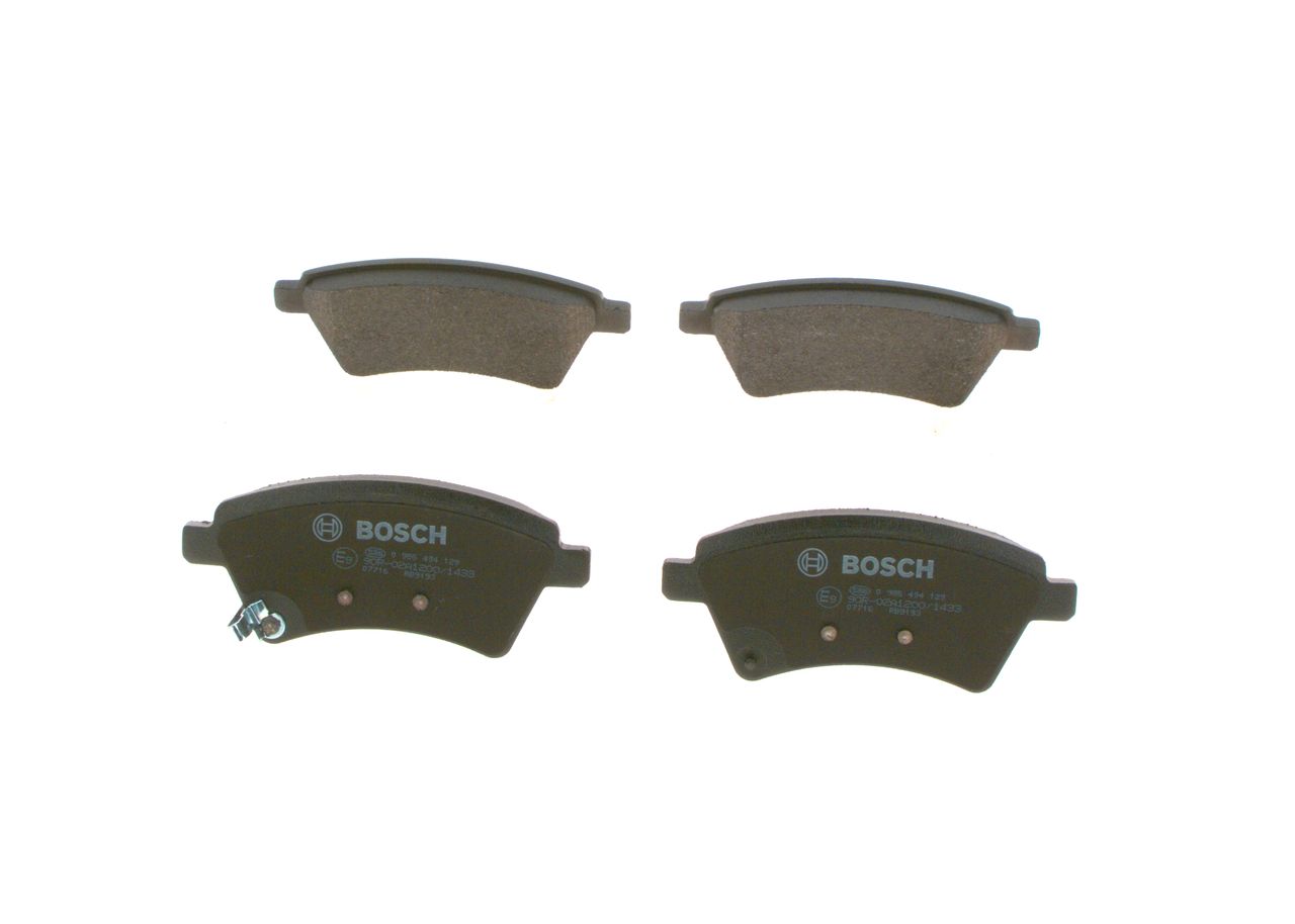 Гальмівні колодки дискові BOSCH 0986494129 - zapix