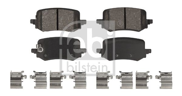 Гальмівні колодки дискові FEBI BILSTEIN 186404 - zapix