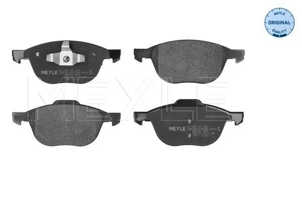Гальмівні колодки дискові MEYLE 0252372318 - zapix