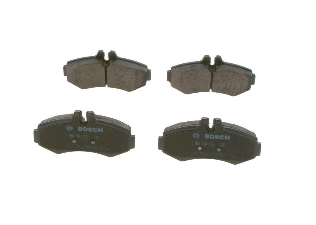 Гальмівні колодки дискові BOSCH 0986494013