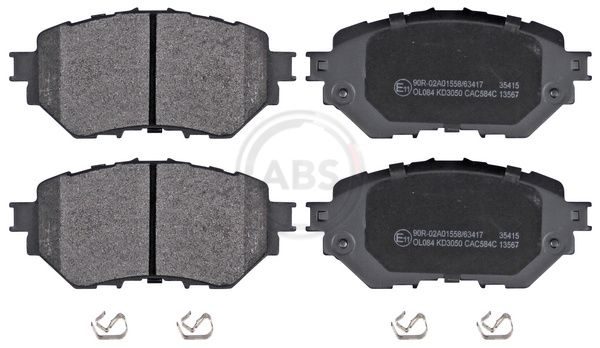 Гальмівні колодки дискові A.B.S. 35415 - zapix
