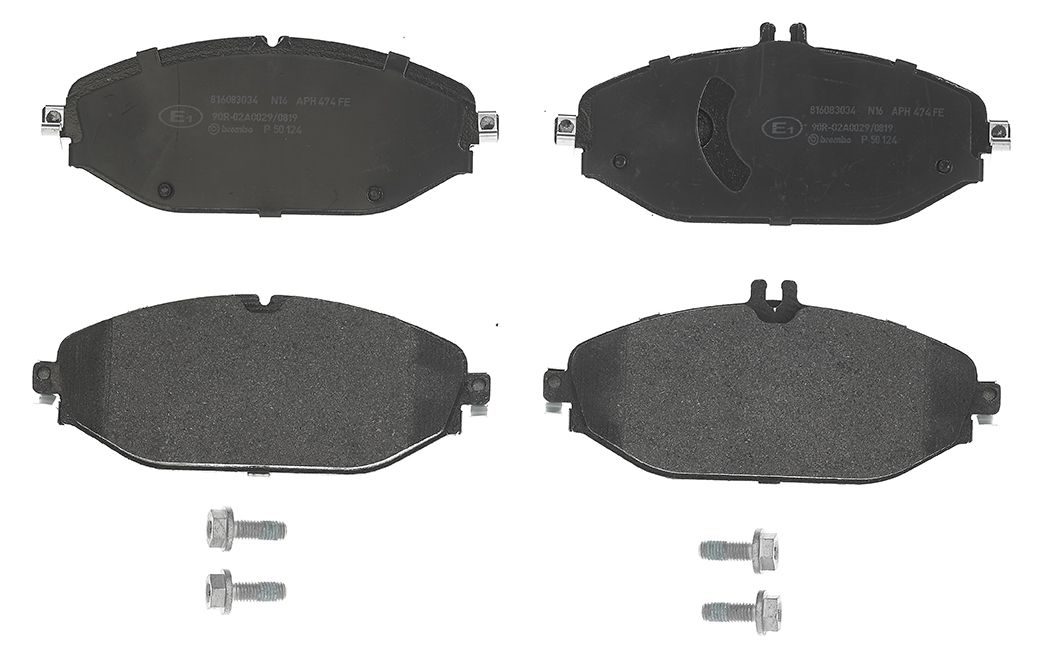 Гальмівні колодки дискові BREMBO P50124 - zapix