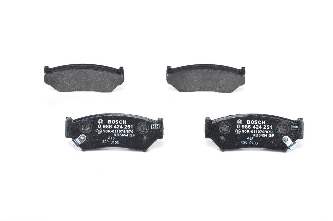 Гальмівні колодки дискові BOSCH 0986424251 - zapix