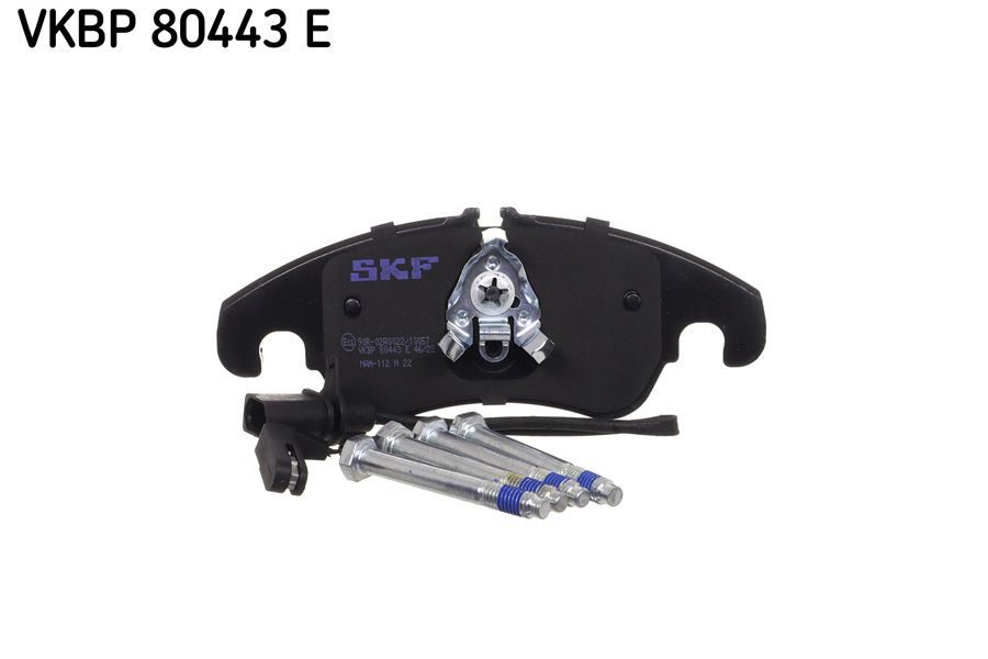 Гальмівні колодки дискові SKF VKBP80443E - zapix