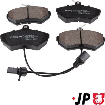 Гальмівні колодки дискові JP GROUP 1163605010 - zapix