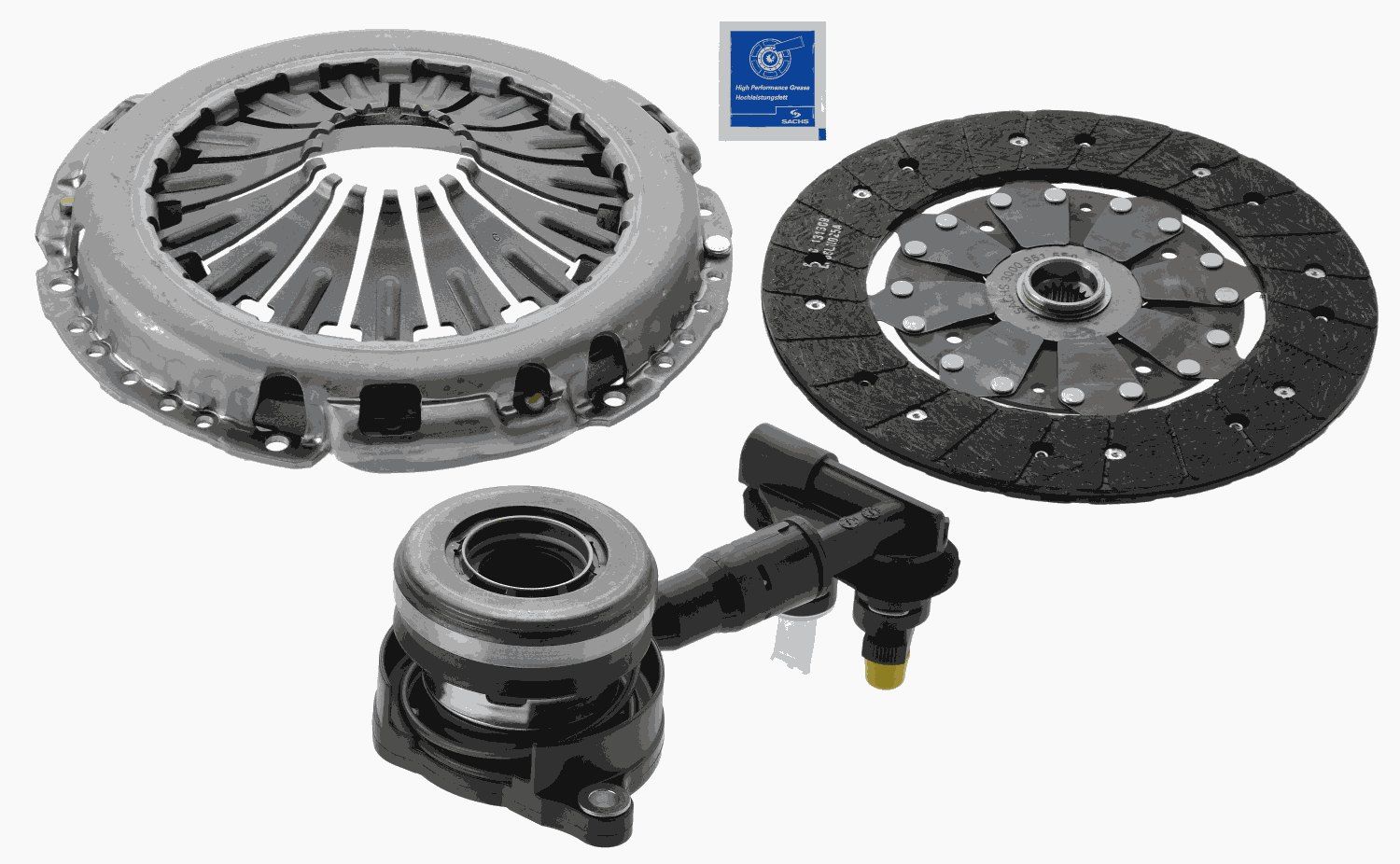 Комплект зчеплення SACHS 3000990388 - zapix