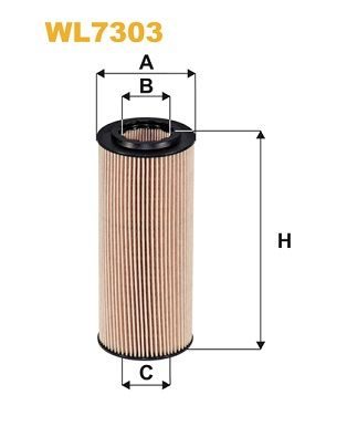 Оливний фільтр WIX FILTERS WL7303