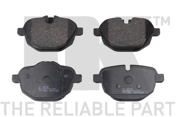Гальмівні колодки дискові NK 221545 - zapix