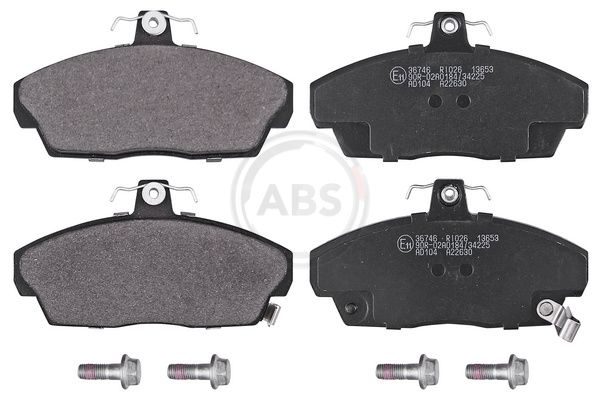 Гальмівні колодки дискові A.B.S. 36746 - zapix