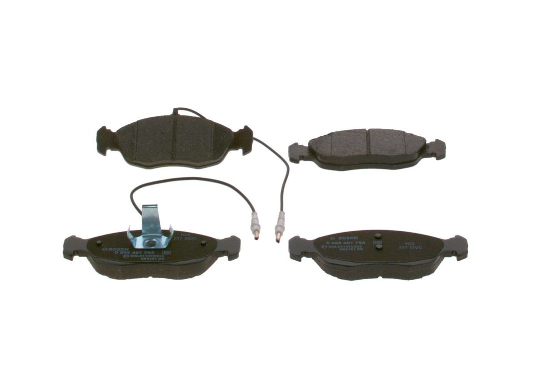 Гальмівні колодки дискові BOSCH 0986461764 - zapix
