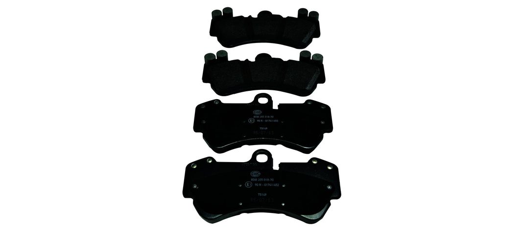 Гальмівні колодки дискові HELLA 8DB355018701 - zapix