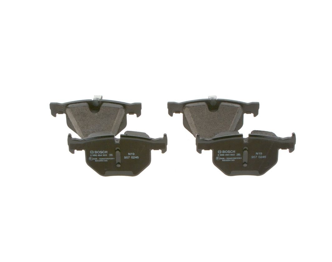 Гальмівні колодки дискові BOSCH 0986494862 - zapix