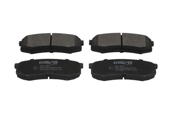 Гальмівні колодки дискові KAVO PARTS KBP9007 - zapix