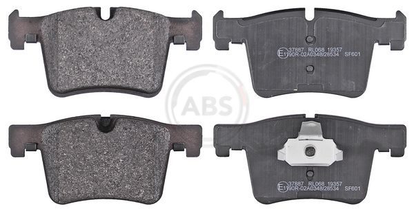 Тормозные колодки дисковые A.B.S. 37887
