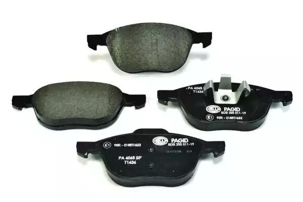 Гальмівні колодки дискові HELLA PAGID 8DB355011191 - zapix