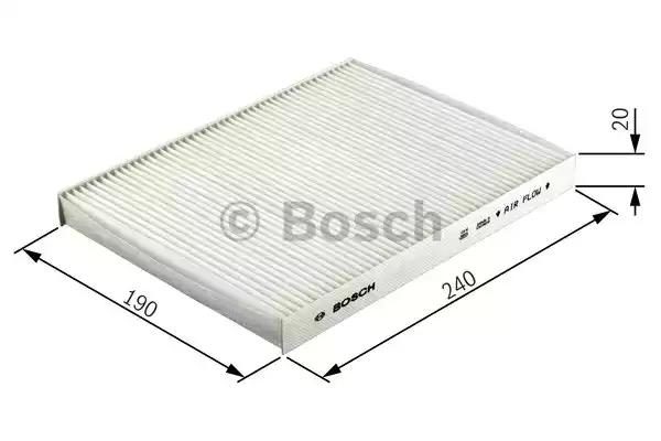 Фільтр салону BOSCH 1987432308 - zapix