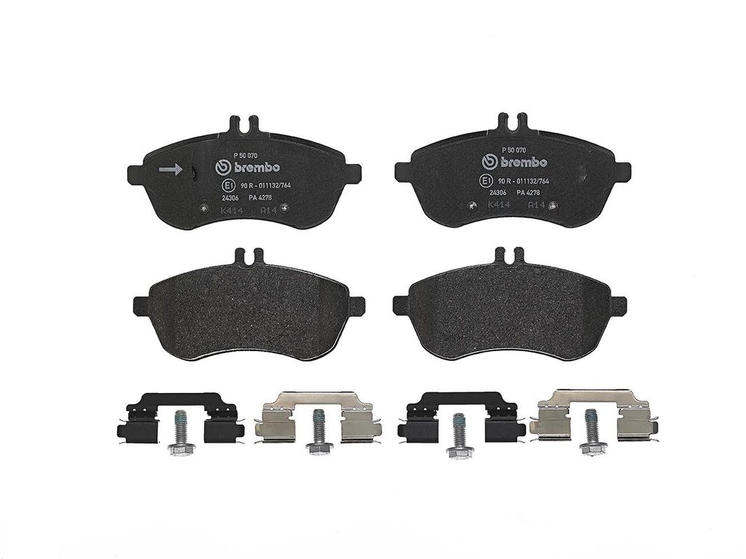Гальмівні колодки дискові BREMBO P50070 - zapix