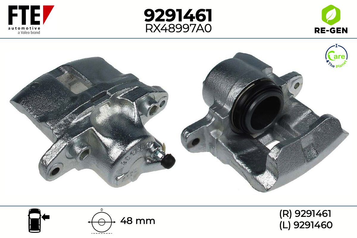 Гальмівний супорт FTE 9291461 - zapix