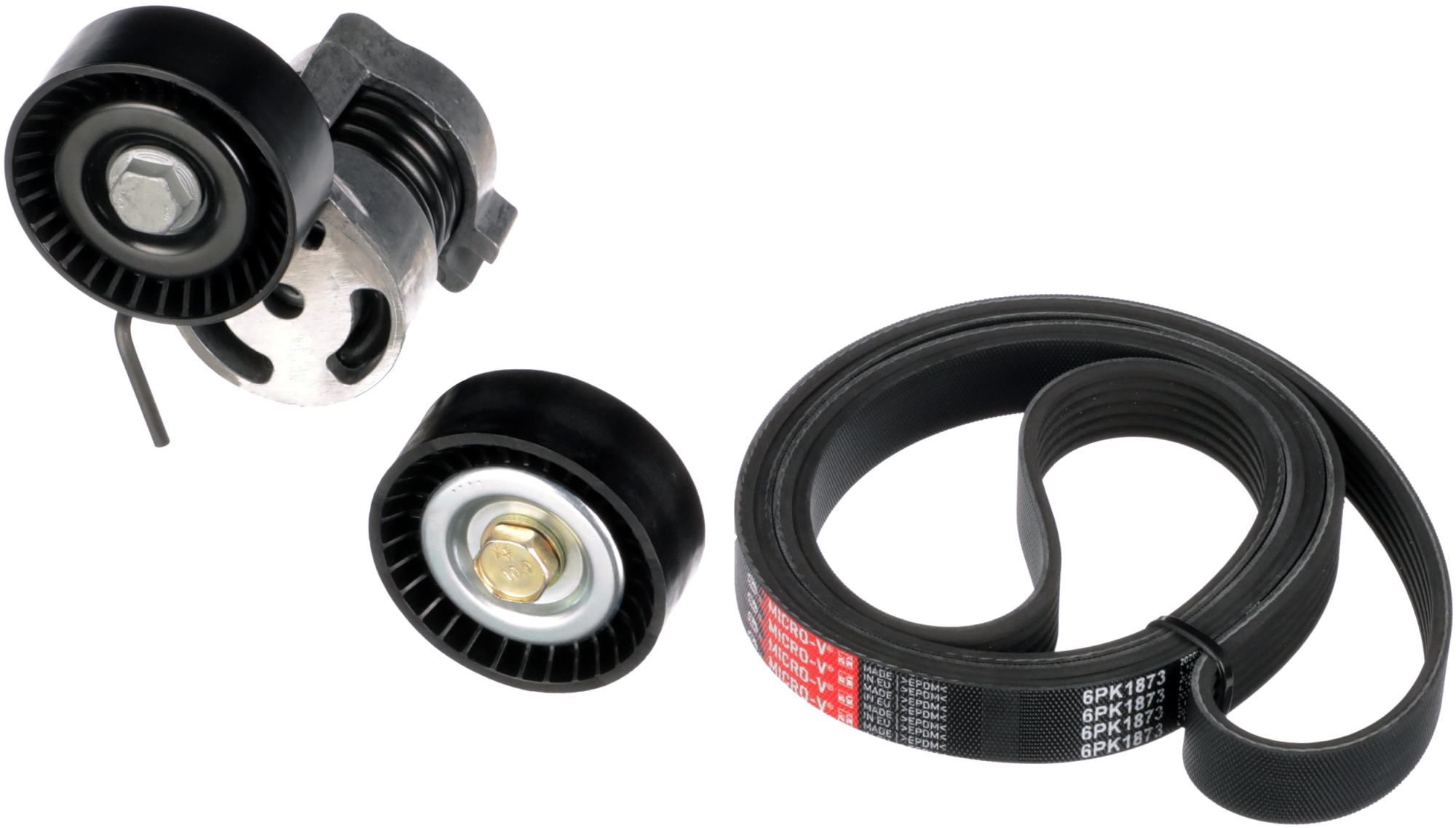 Комплект поліклинових ременів GATES K116PK1873 - zapix