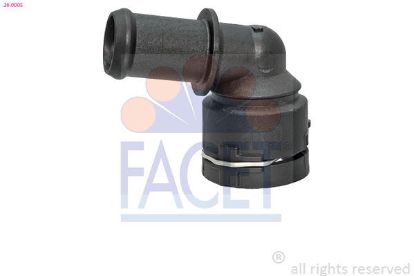 Фланець системи охолодження FACET 260005 - zapix