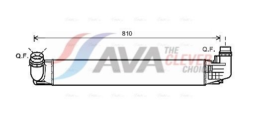 Інтеркулер AVA QUALITY COOLING DAA4009 - zapix