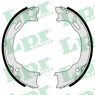 Гальмівні колодки ручника (барабанні) LPR 09560 - zapix