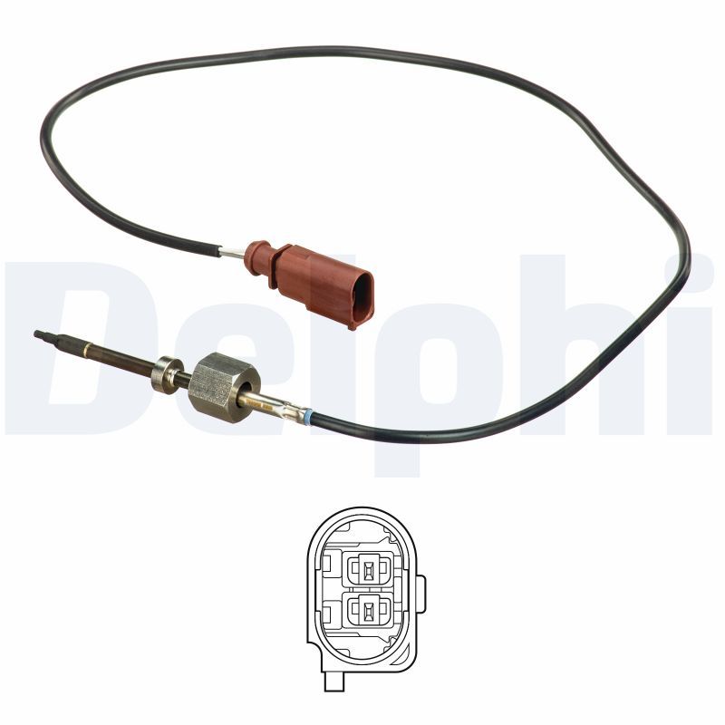 Датчик температури відпрацьованих газів DELPHI TS30252 - zapix