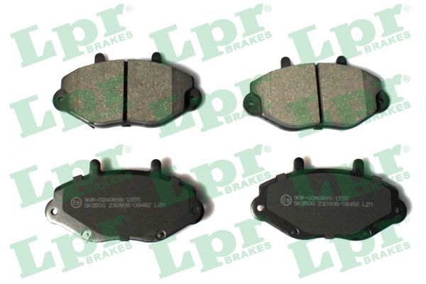 Гальмівні колодки дискові LPR 05P482 - zapix