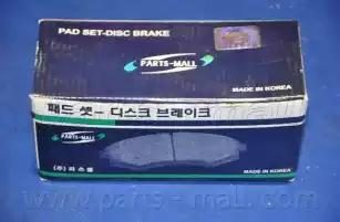 Гальмівні колодки дискові PARTS-MALL PKA031 - zapix